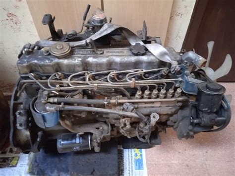 Diagrama esquemático de un motor Nissan SD33