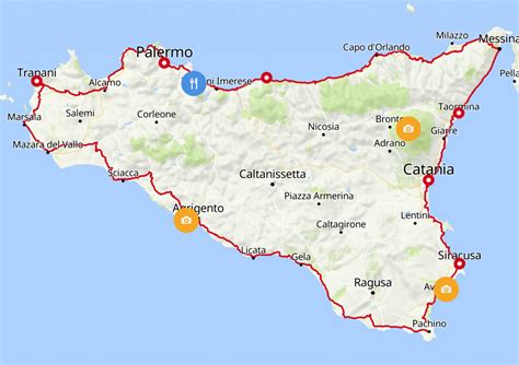 Mapa de Melide con puntos de interés empresarial