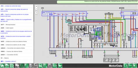 Diagrama de cableado del Nissan 350Z