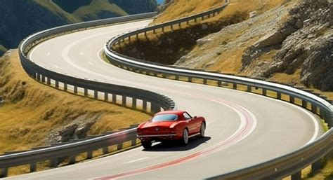 Imagen de un coche de rally tomando una curva con las ruedas delanteras giradas al máximo.