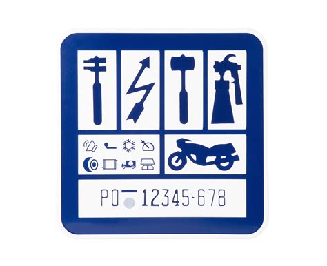placa distintivo taller