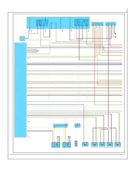 Página de un diagrama eléctrico de Kia Rio
