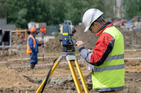 Equipo de topografía trabajando en la calle