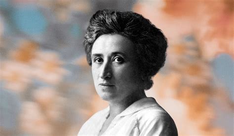 Rosa Luxemburgo en una conferencia