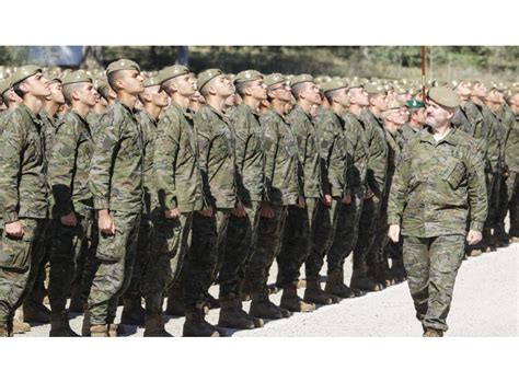 Personal militar español en formación