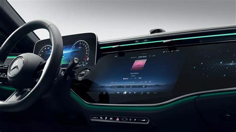 Interior del Mercedes-Benz Clase A con pantalla MBUX