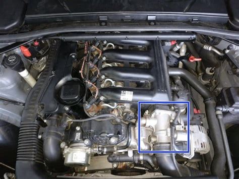 Válvula EGR de un BMW E46