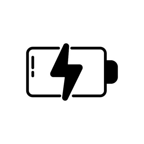 Icono de una batería, representando la carga de la batería.