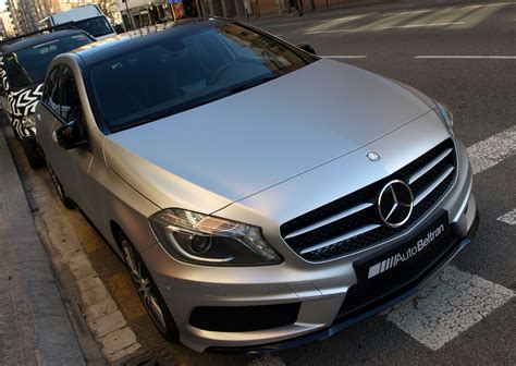 Mercedes Clase A 2018 en color gris mate