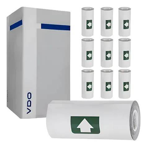 Embalaje de rollos de papel térmico VDO