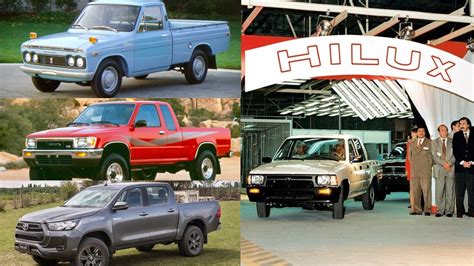 Evolución histórica del Toyota Hilux