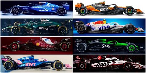 Monoplazas de Fórmula 1 históricos