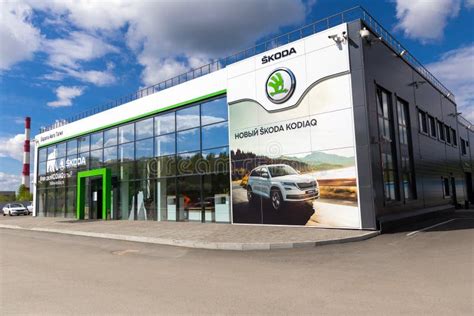Fachada de concesionario Skoda