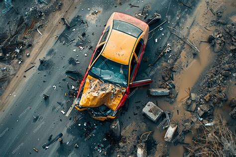 Flores y tributos en la escena de un accidente automovilístico