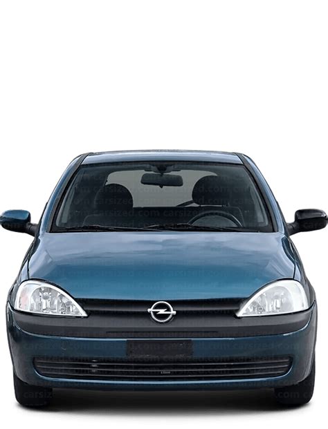 Opel Corsa C vista frontal