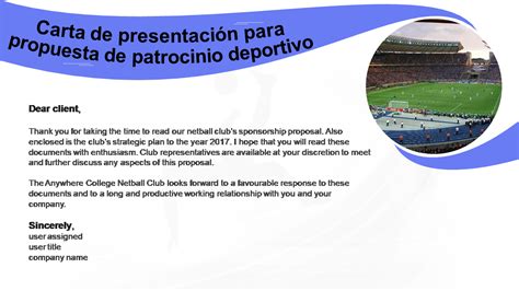 presentación evento deportivo