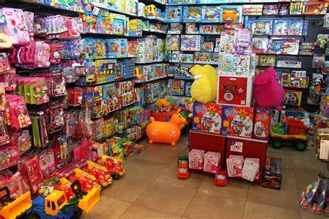tienda de juguetes con coches infantiles