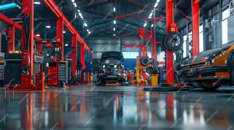 Fachada de un taller de automóviles