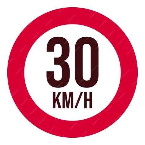 Señalización de límites de velocidad en Fuerteventura