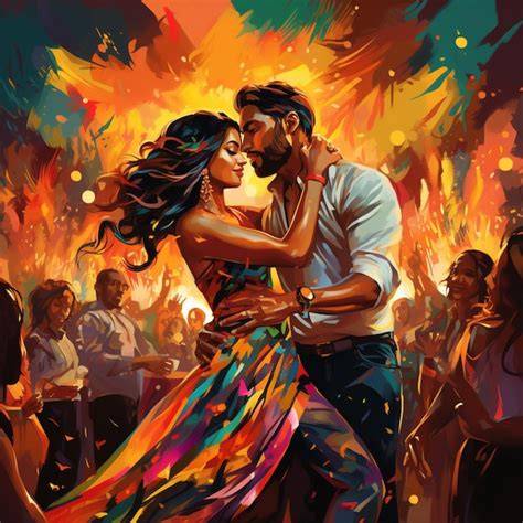Pareja bailando salsa en Latin Palace Barcelona