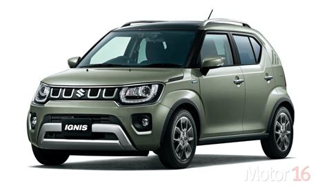 Diseño exterior del Suzuki Ignis
