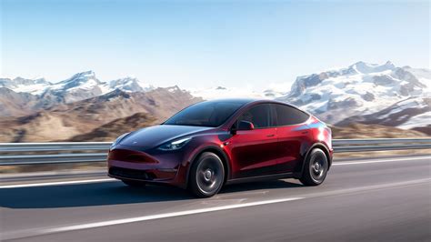 Tesla Model Y en ruta