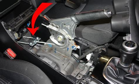 Herramientas para el cambio de freno de mano