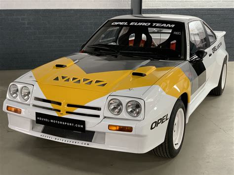Opel Manta 400 rally car