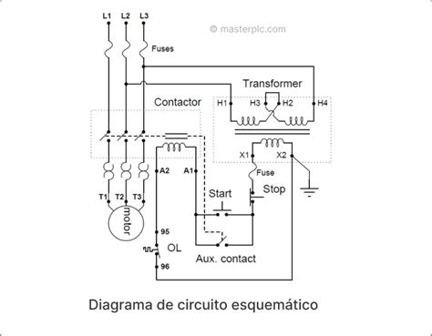 Diagrama esquemático de un circuito integrado de potencia