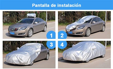 Cubierta de coche protegiendo un vehículo