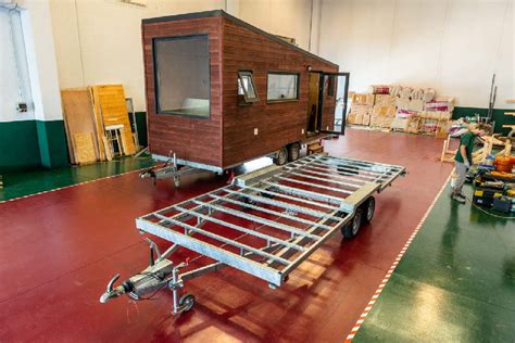 Mini remolque para tiny house