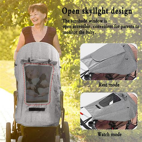 Capota de cochecito Brio Smile con protección UV