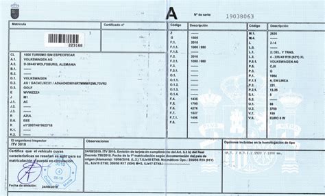 Ficha técnica de un coche Opel