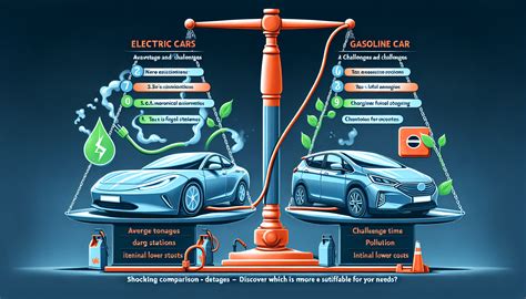 Infografía detallando los beneficios de los coches eléctricos frente a los de combustión