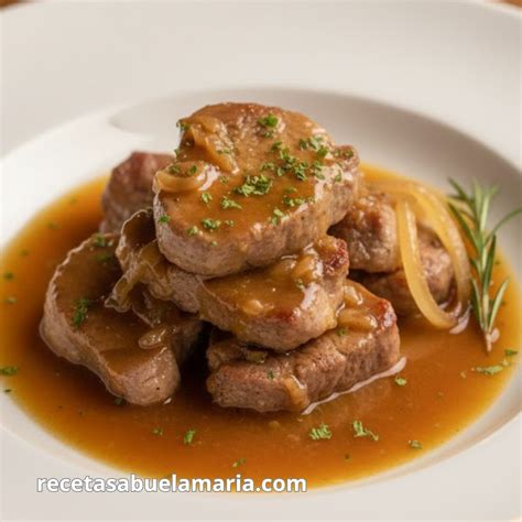 Plato de solomillo al whisky en Comidas Kilómetro 1