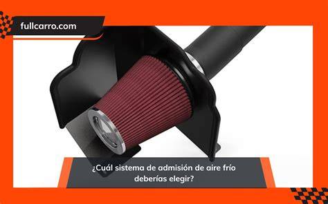 Sistema de admisión dinámica con caja de carbono y conducto frontal