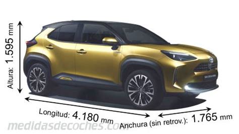 Dimensiones Toyota Yaris Cross