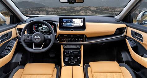 Vista 360 grados del interior de un Nissan X-Trail