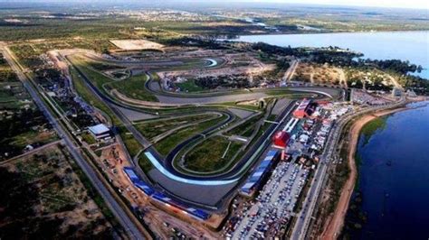 Vista aérea del Autódromo Internacional de Termas de Río Hondo