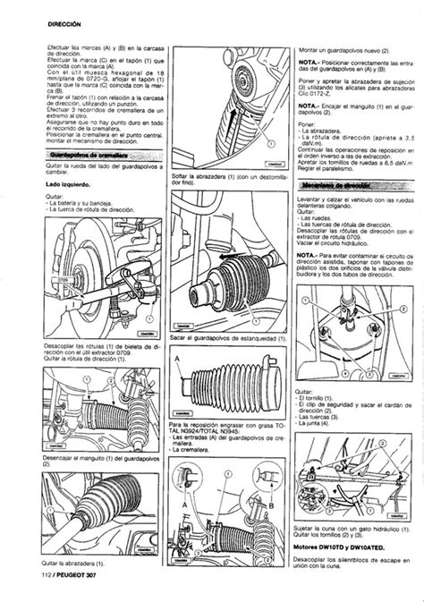 Controles del sistema de climatización manual del Peugeot 307