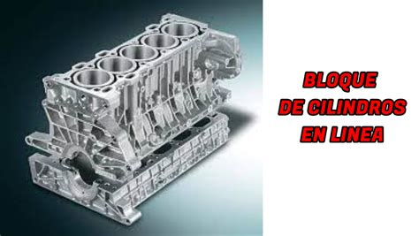 Diagrama de un bloque de cilindros de motor
