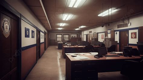 Oficina de policía en Indonesia