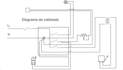 Esquema de conexión de cables para SWI-CP2