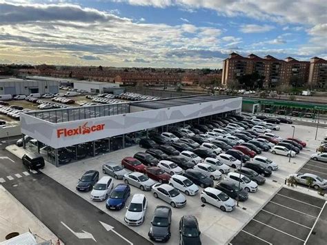 Vista panorámica del concesionario Flexicar Dénia