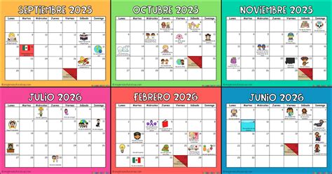 Calendario universitario con fechas clave