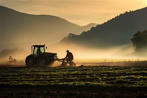 Arrancapatatas trabajando en un campo