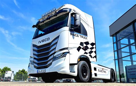 IVECO truck with custom exterior accessories