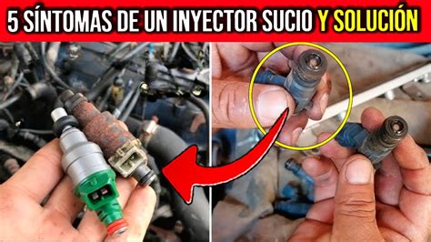 Imagen de un inyector diésel limpio vs. uno sucio
