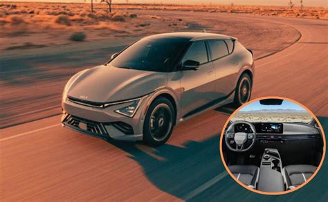 Kia EV6 en un entorno urbano moderno