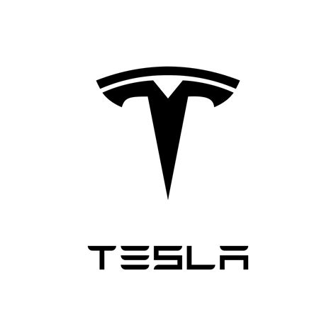 Logotipo actual de Tesla sin escudo